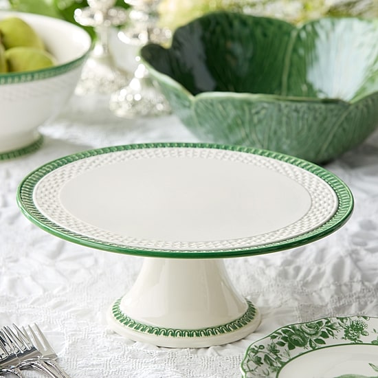 Certified International Le Jardin Cake Plate