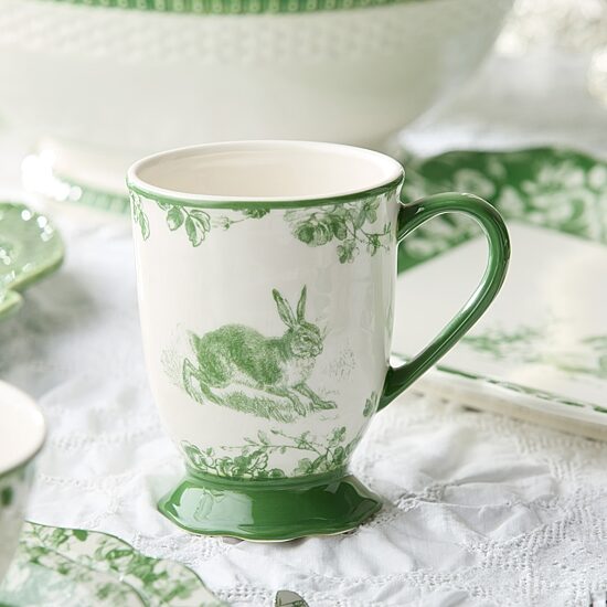 Certified International Le Jardin 4-pc. Animal Coffee Mug