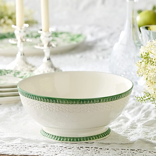 Certified International Le Jardin Stoneware Serving Bowl