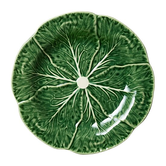 Certified International Le Jardin Cabbage 4-pc. Stoneware Salad Plate