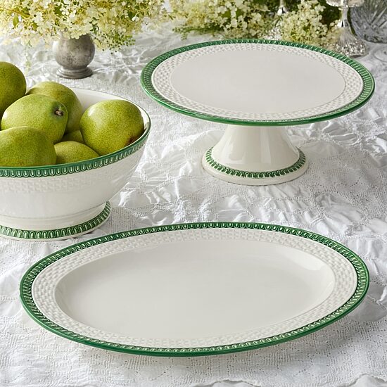 Certified International Le Jardin Stoneware Serving Platter