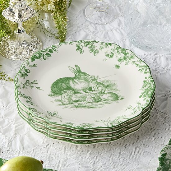 Certified International Le Jardin 4-pc. Stoneware Dinner Plate