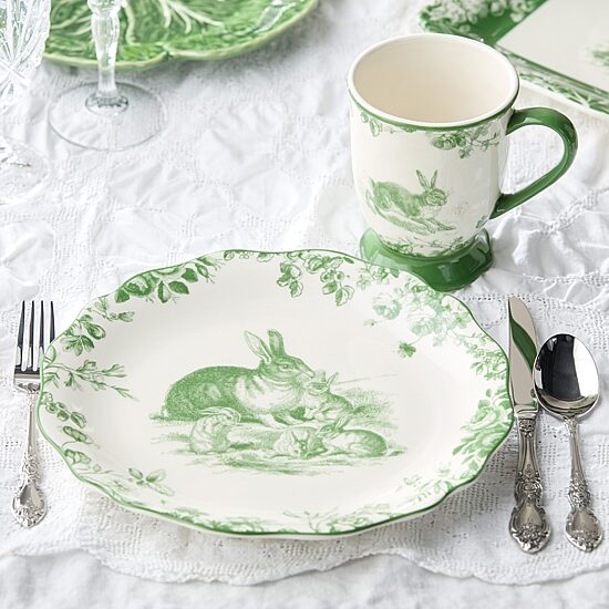 Certified International Le Jardin 4-pc. Stoneware Dinner Plate