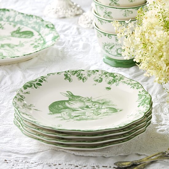 Certified International Le Jardin 4-pc. Stoneware Dinner Plate
