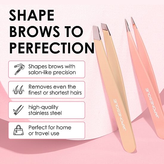 Japonesque Sweet Duo Mini Tweezer Set