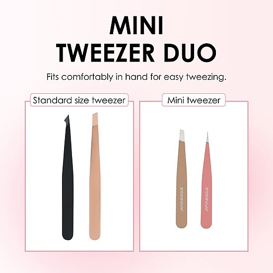 Japonesque Sweet Duo Mini Tweezer Set