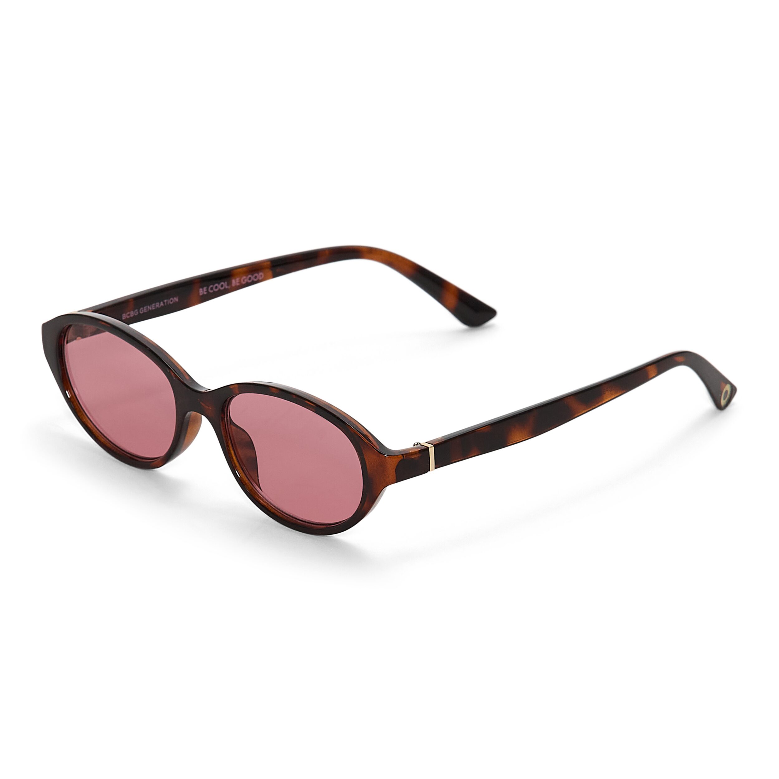 BCBGeneration Womens UV PROTECTION Oval Sunglasses
