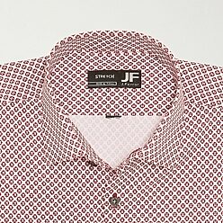 extra long sleeve dress shirts for mens LNWUY (S-5XL) Big and Tall Mens Stretch Dress Shirts Solid Long Sleeve  Button Down Shirts Formal Casual Business Prom Party Wedding Red XXXXL