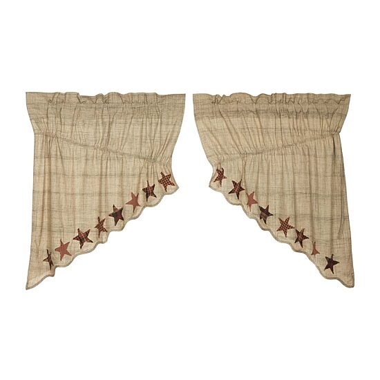 Abilene Star Swag Valance