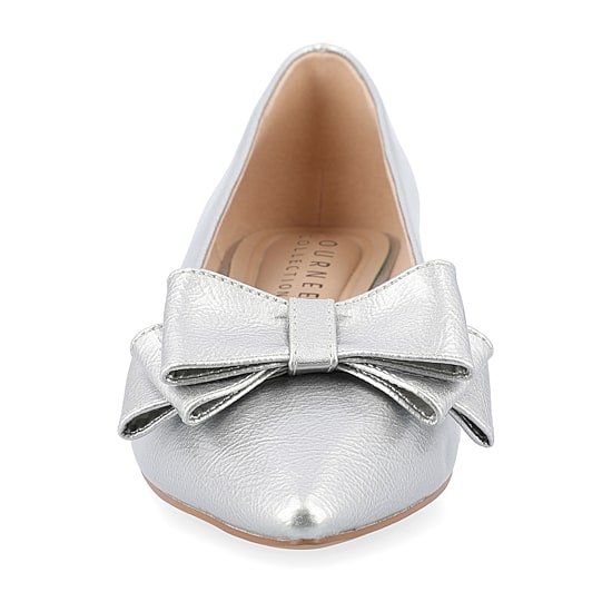 Journee Collection Ophelia Womens Pointed Closed Toe Ballet Flats