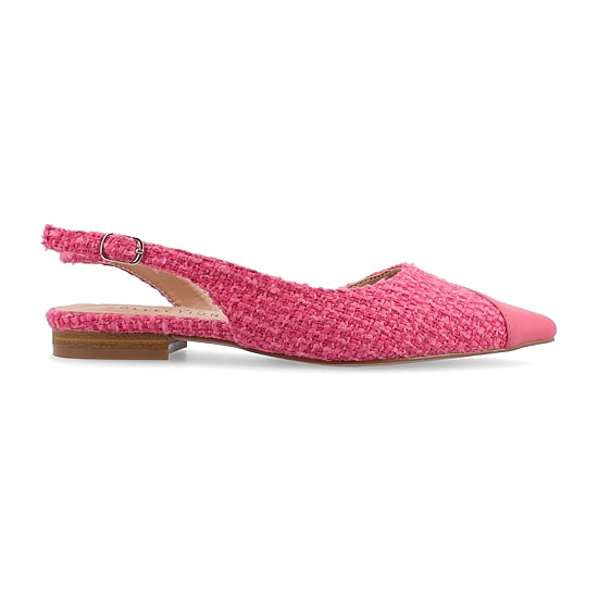 Journee Collection Daphnne Womens Pointed Closed Toe Ballet Flats