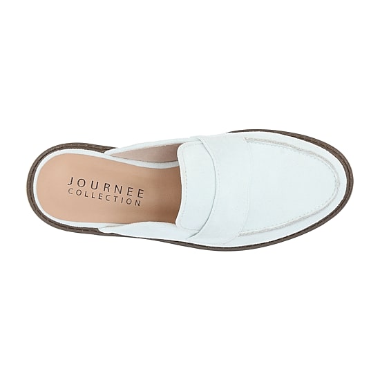 Journee Collection Miycah Womens Moc Closed Toe Slip-On Shoe