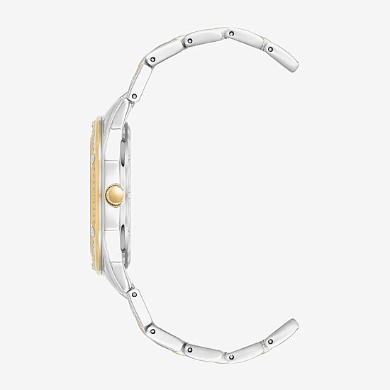 Armitron Womens Two Tone Bracelet Watch 75/5924mptt