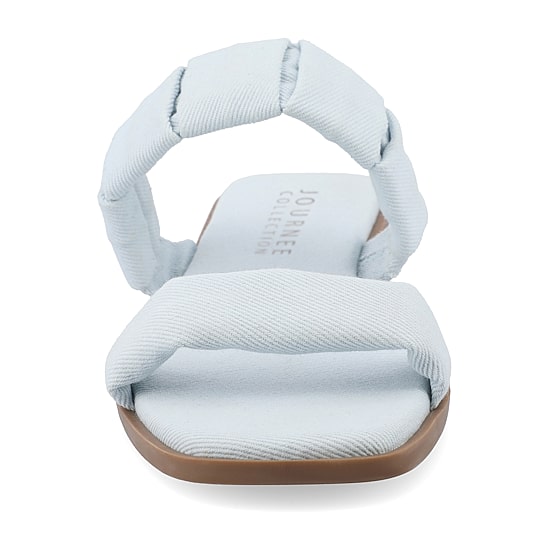 Journee Collection Womens Pegie Flat Sandals