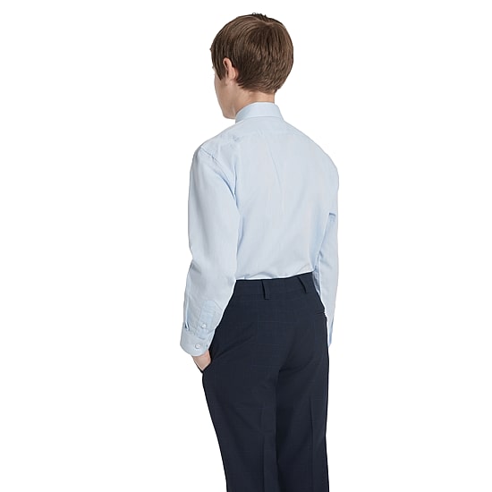 Collection By Michael Strahan Big Kid Boys Long Sleeve Spread Collar Shirt + Tie Set