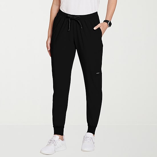 Jockey 2520 Cargo 4-Pocket Womens Petite Stretch Fabric Scrub Pant