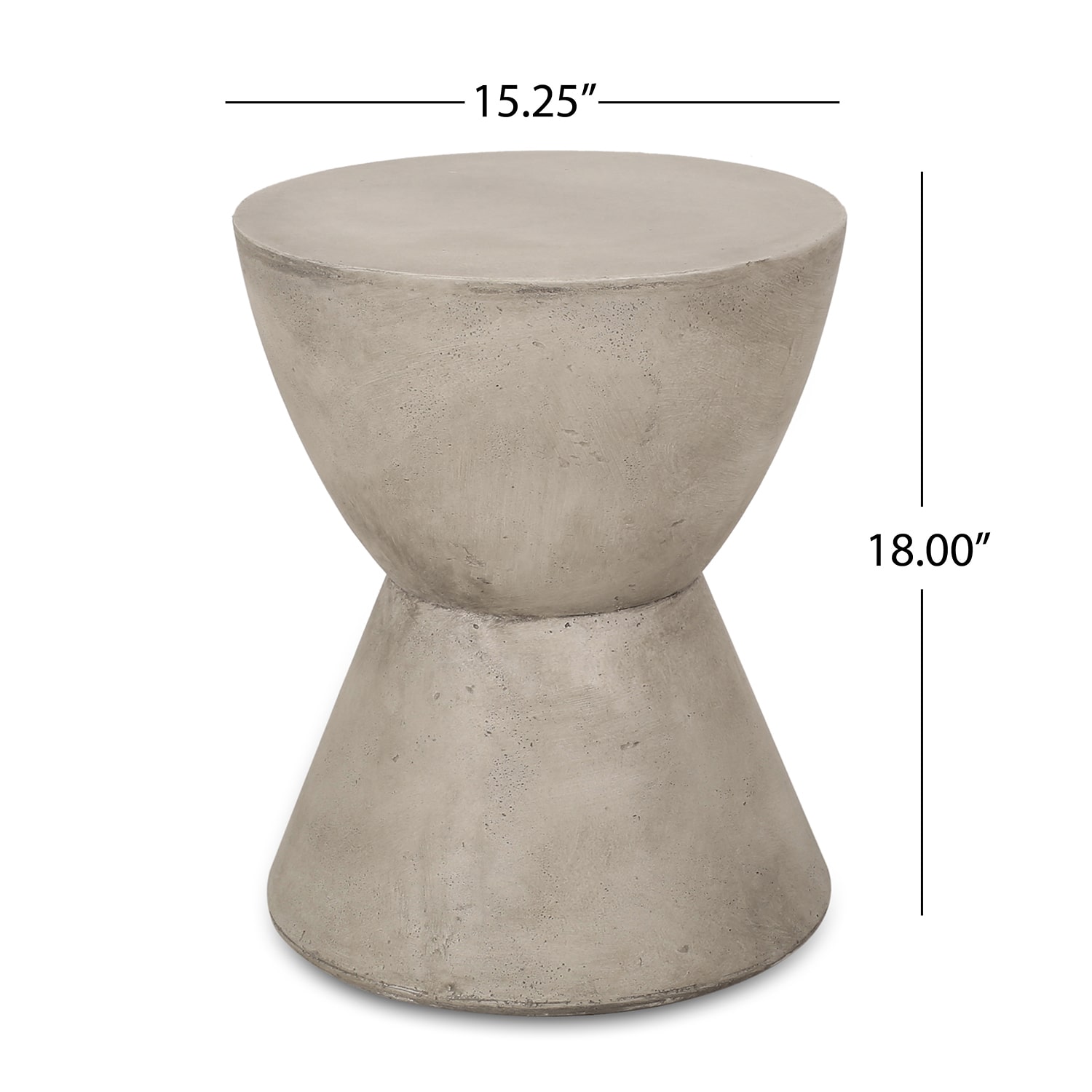 Montreal Weather Resistant Concrete Side Table