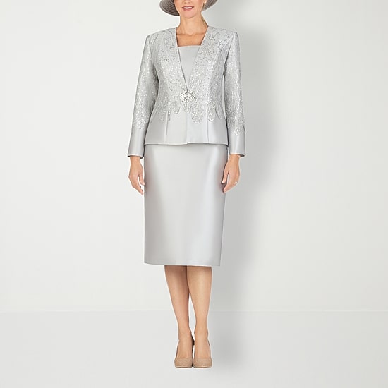Giovanna Collection 3-pc. Skirt Suit-Plus