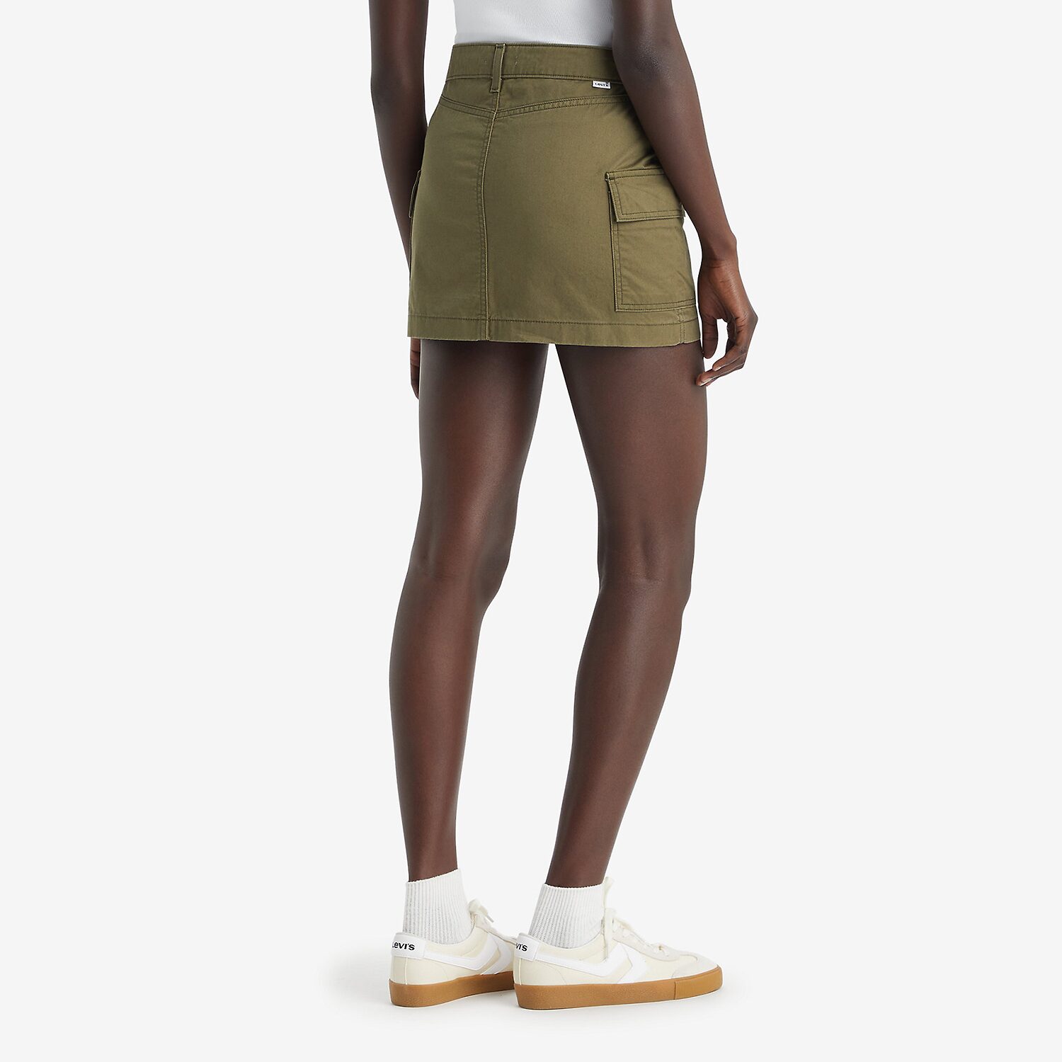 Levi's® Cargo Womens Mid Rise Denim Skirt