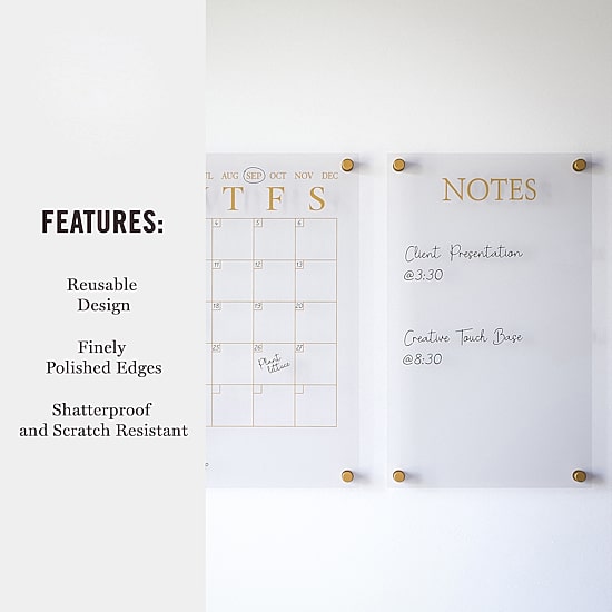 Martha Stewart Wall Calendar & Notes