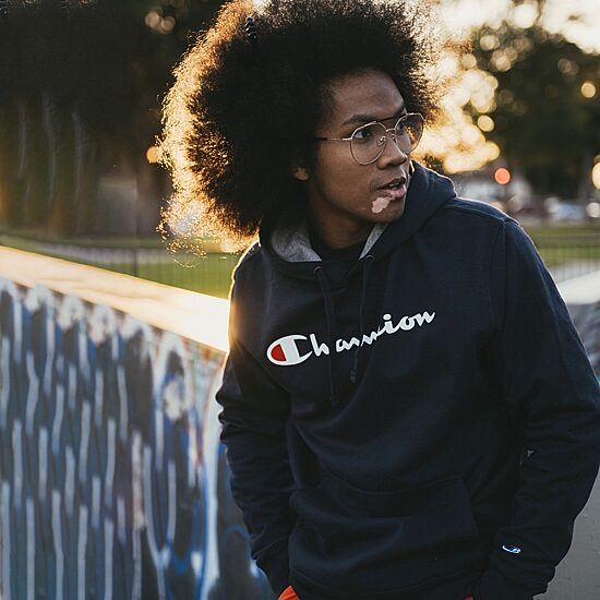 Champion Powerblend® Fleece Mens Long Sleeve Fleece Active Hoodie