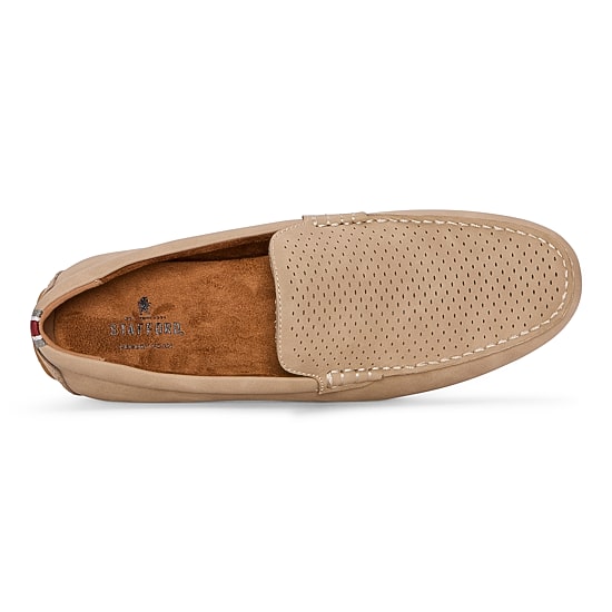 Stafford Leo Mens Moc Closed Toe Loafers