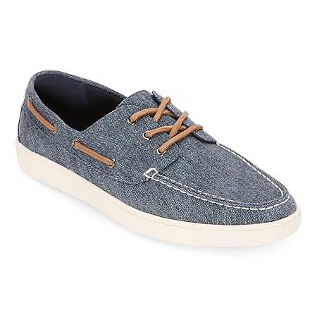 St. John's Bay Canton Mens Round Closed Toe Oxford Shoes - JCPenney