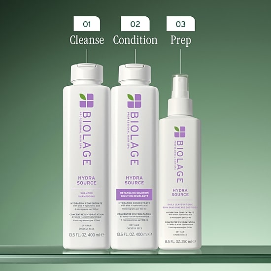 Biolage Hydrasource Leave In Hair Cream 8.4 oz.