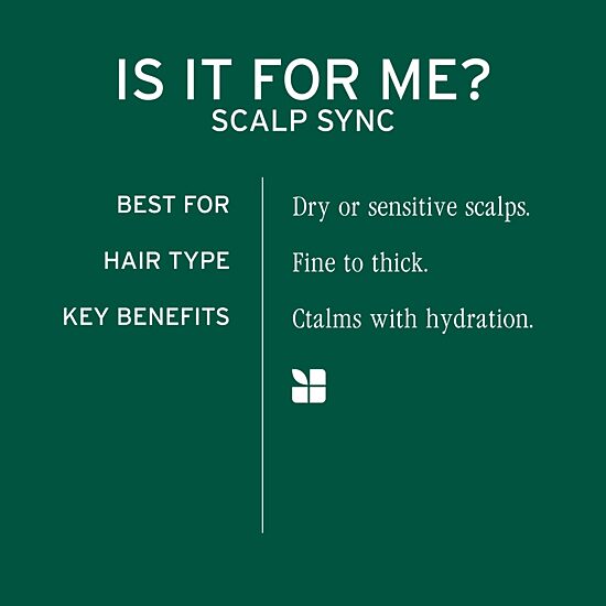 Biolage Scalp Sync Calming Shampoo 33.8 oz.