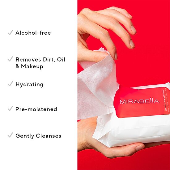 Mirabella Makeup Remover Wipes