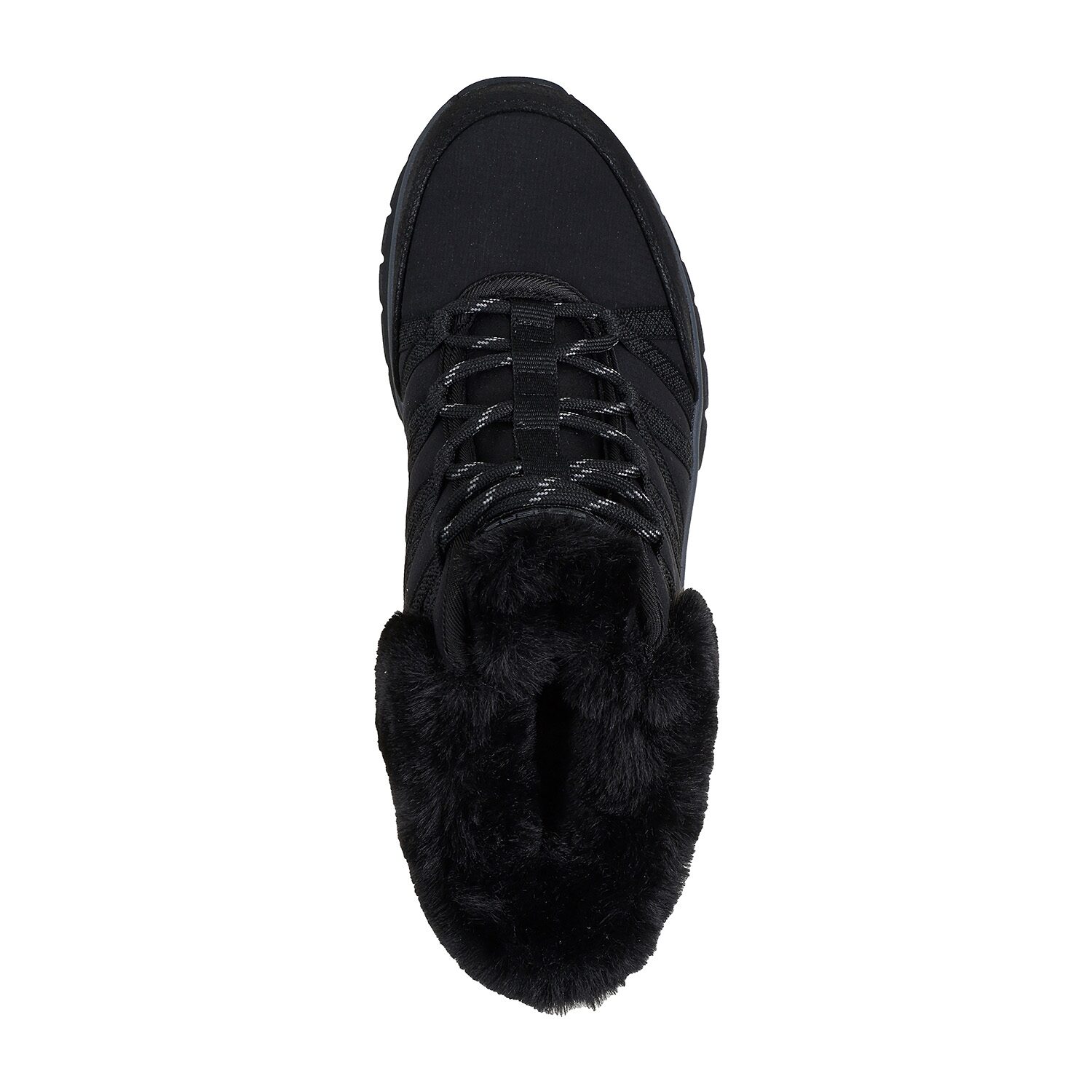 Skechers Womens Graceful Flat Heel Lace Up Boots
