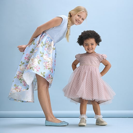 Bonnie Jean Big Kid Girls Cap Short Sleeve Fit + Flare Dress