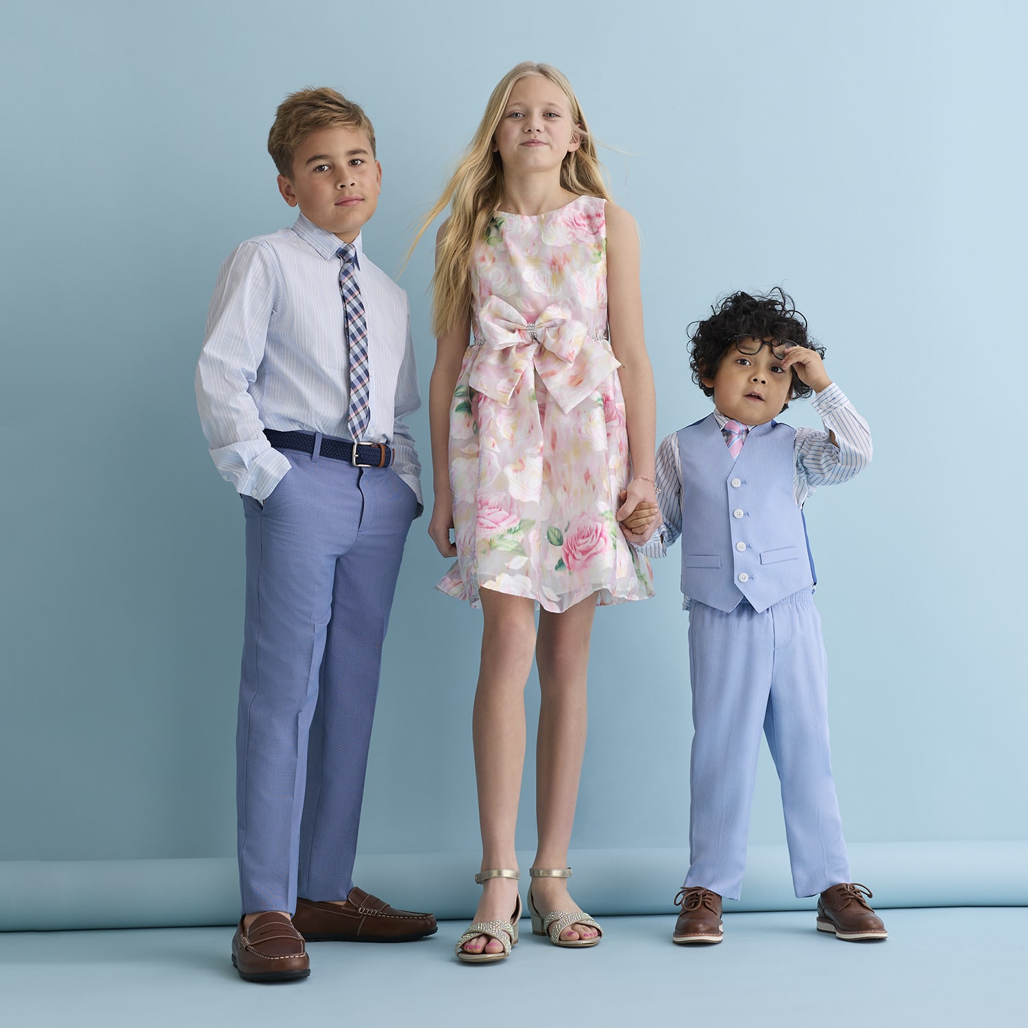 Bonnie Jean Little & Big Kid Girls Sleeveless Fit + Flare Dress