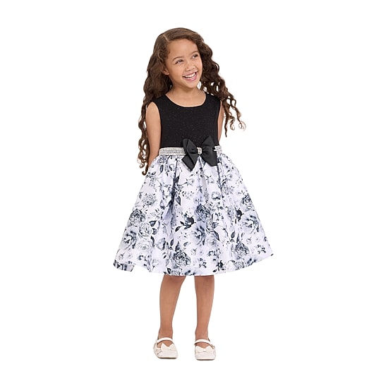 Bonnie Jean Little Girls Sleeveless Fit + Flare Dress