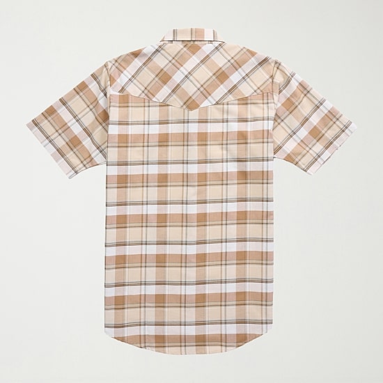 Ely Cattleman Tall Mens Short Sleeve Western Shirt