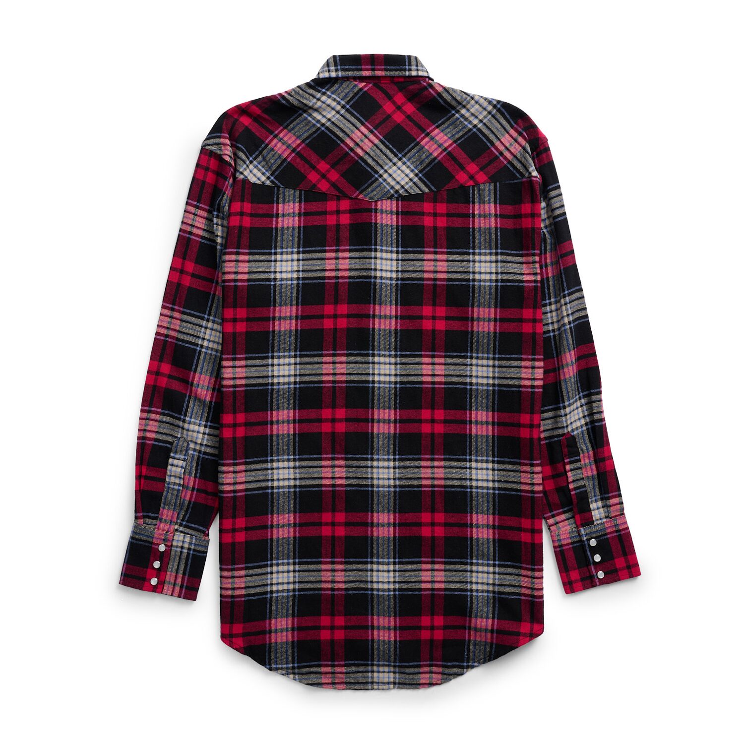 Ely Cattleman Mens Long Sleeve Classic Fit Tall Flannel Shirt