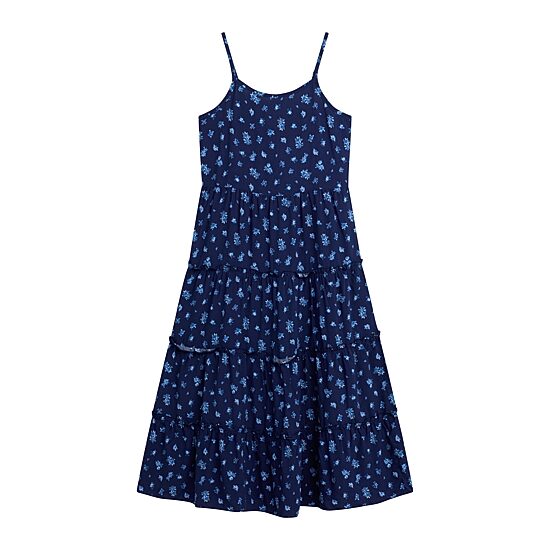 by&by girl Big Kid Girls Floral 2-pc. Dress Set