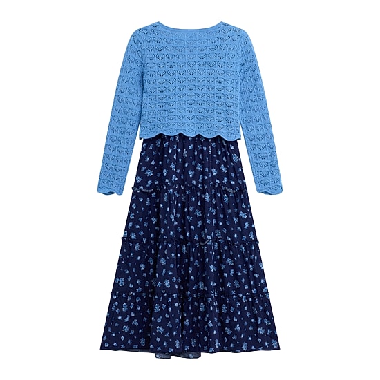 by&by girl Big Kid Girls Floral 2-pc. Dress Set