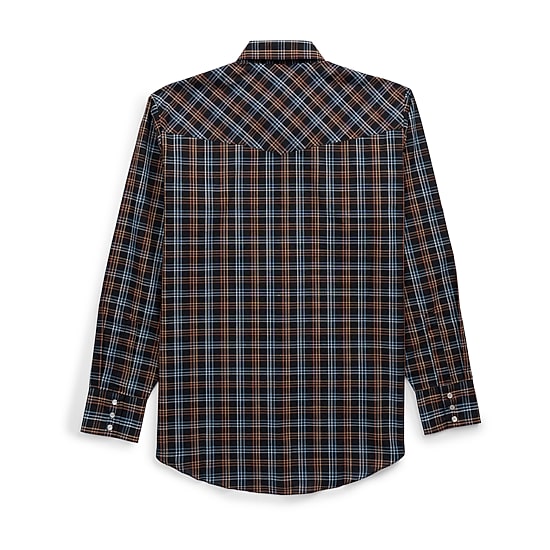 Ely Cattleman Mens Long Sleeve Western Shirt