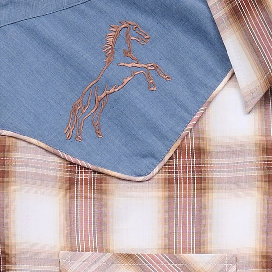Ely Cattleman Mens Long Sleeve Western Shirt