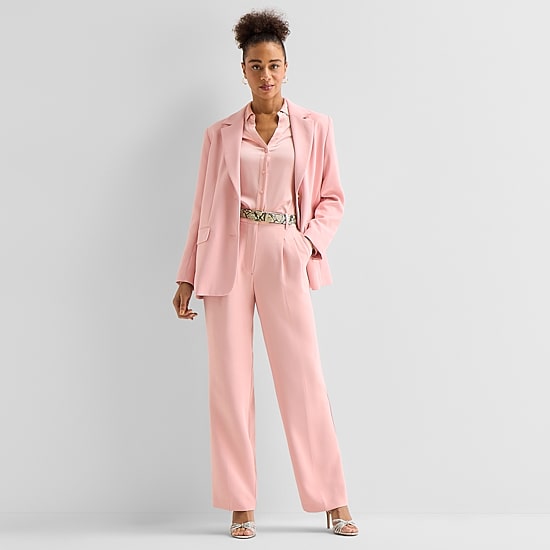 Worthington Womens Straight High Rise Trouser