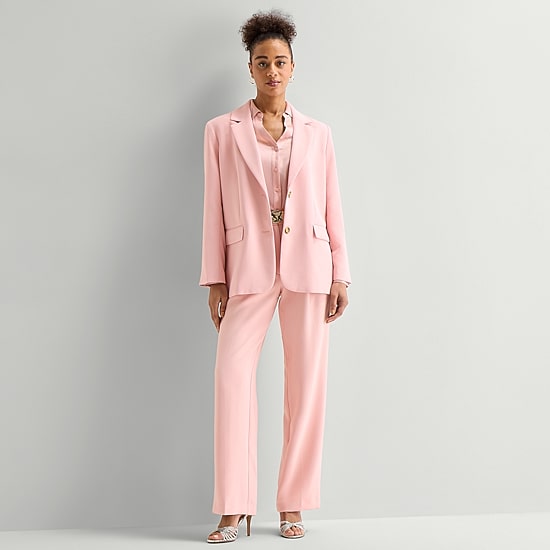 Worthington Womens Relaxed Fit Blazer