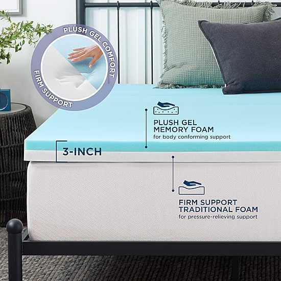 Comfort Touch by Therapedic™ The Reversible 3" Topper