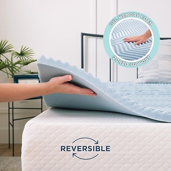 Comfort Touch by Therapedic™ The Everyday 2" Zoned Topper