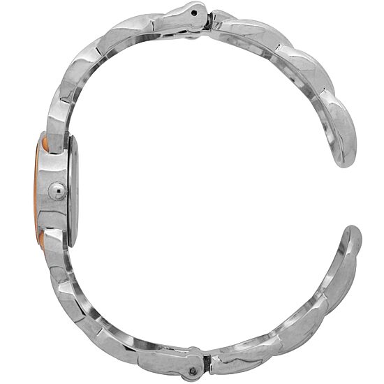 Womens Colorful Twist Bangle Watch