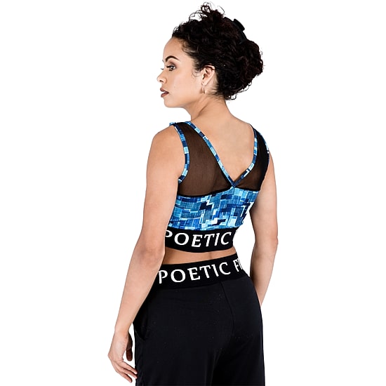 Poetic Justice Active Sports Bra Top