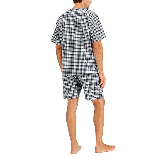 Hanes Mens Short Sleeve 2-pc. Big Pajama Set