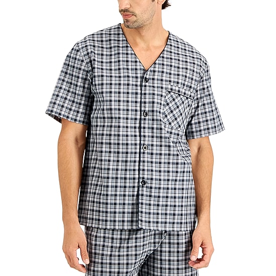 Hanes Mens Short Sleeve 2-pc. Big Pajama Set