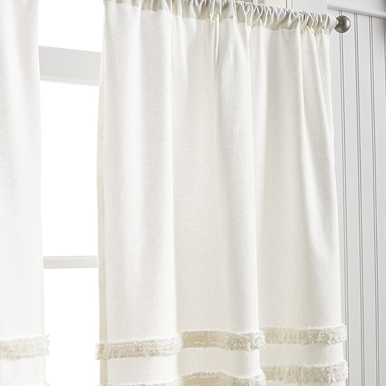 Martha Stewart Waters Edge 3-pc. Rod Pocket Window Tier