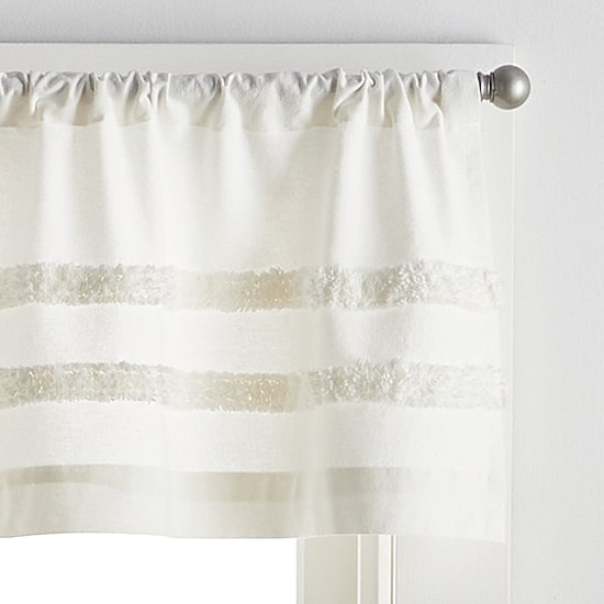 Martha Stewart Waters Edge 3-pc. Rod Pocket Window Tier